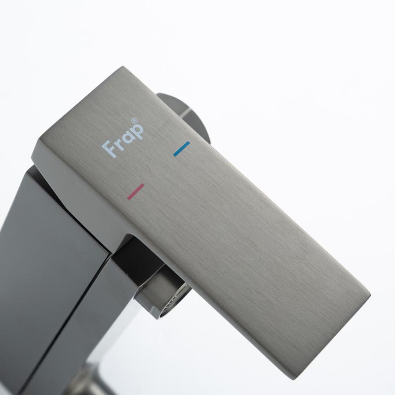 Смеситель для ванны Frap H91-9 F3291-9 оружейная сталь