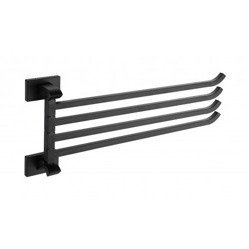 Полотенцедержатель поворотный Gappo G07-6 G0714-6 черный