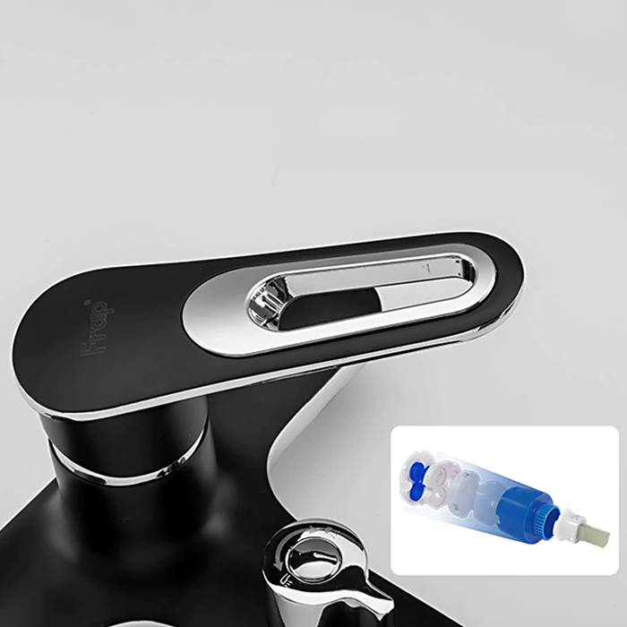 Смеситель для ванны Frap F49-6 F3249-6 черный-хром