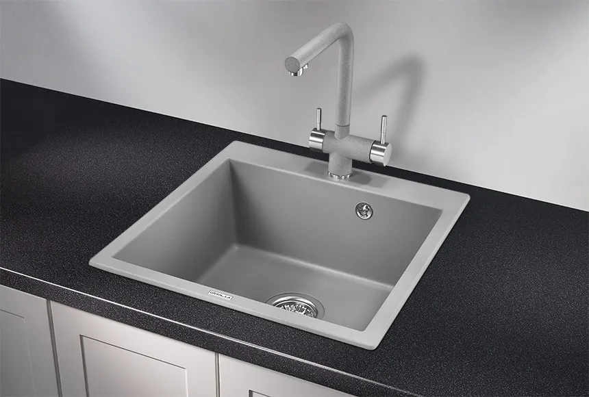 Кухонная мойка Granula GR-5102 Алюминиум