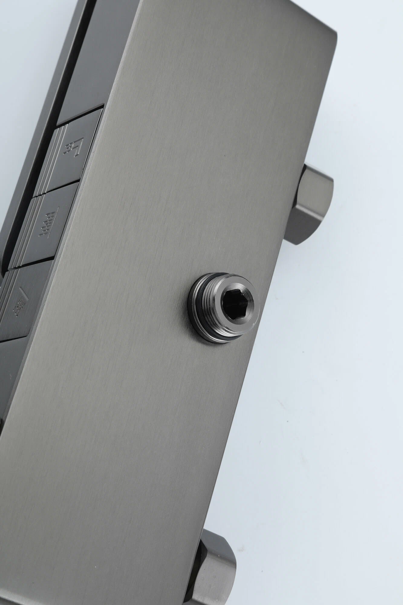 Душевая система Frap H202-9 F24202-9 оружейная сталь