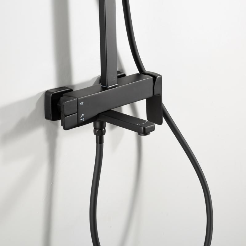 Душевая система Frap H90-6 F2490-6 черный