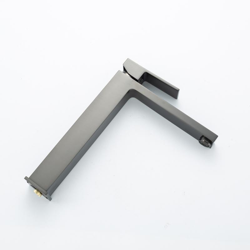 Высокий смеситель для раковины Frap H91-9 F1091-9 оружейная сталь