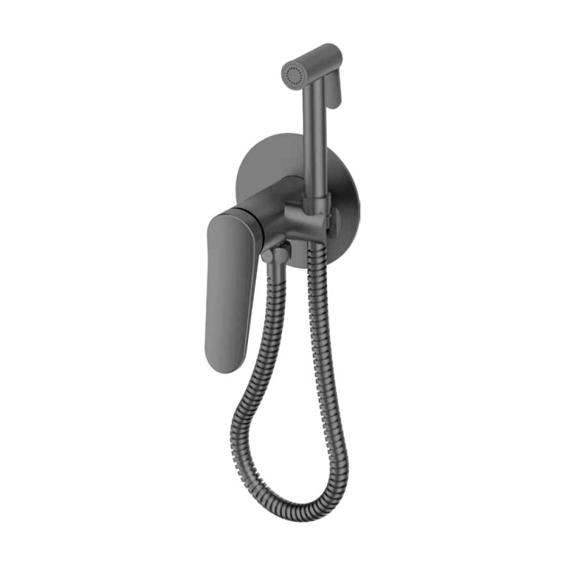 Гигиенический душ встраиваемый Gappo G10-9 G7210-9 оружейная сталь