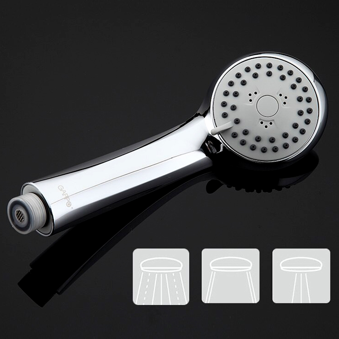 Душевая лейка 3 режима Gappo G04 хром