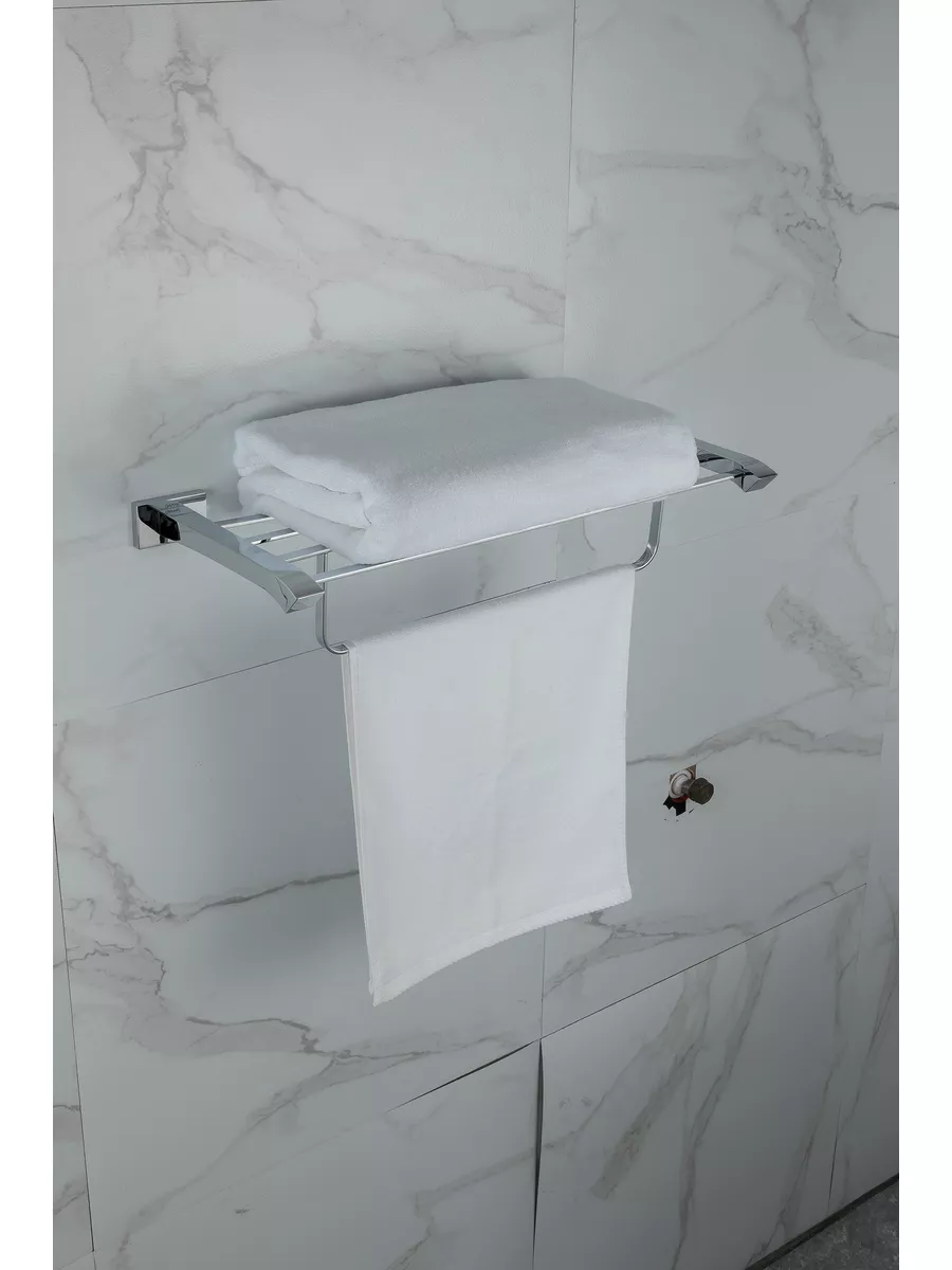 Полка с полотенцедержателем Gappo G07 G0724