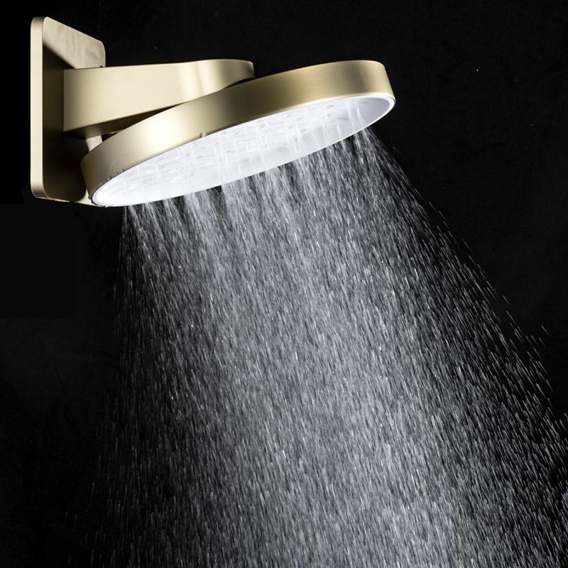 Встраиваемая душевая система Gappo G06-3 G7106-3 золотой сатин