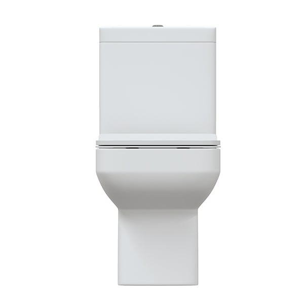 Унитаз-компакт безободковый Sole Deep с крышкой Soft-close