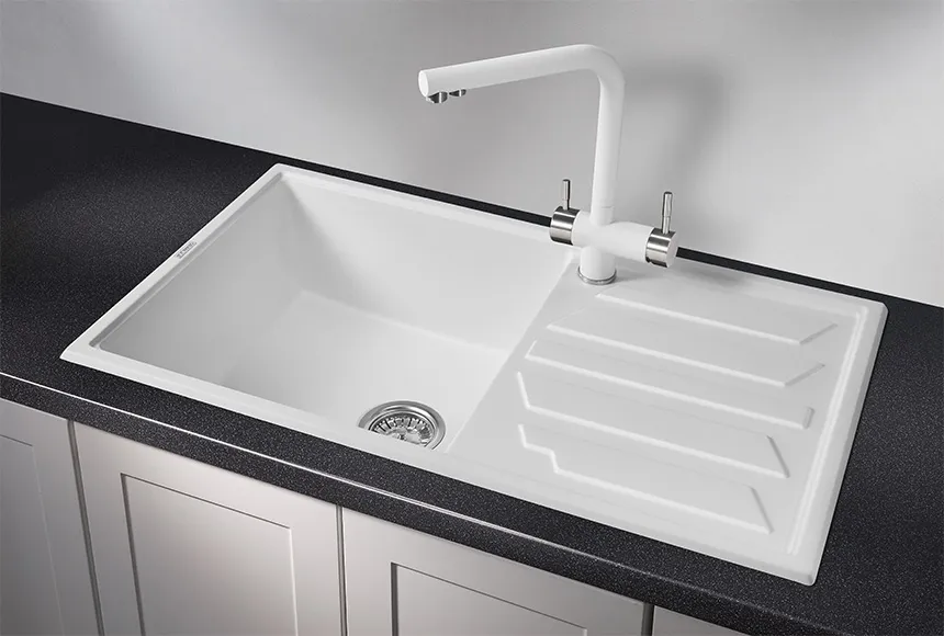 Кухонная мойка Granula GR-8601 Арктик (белый)