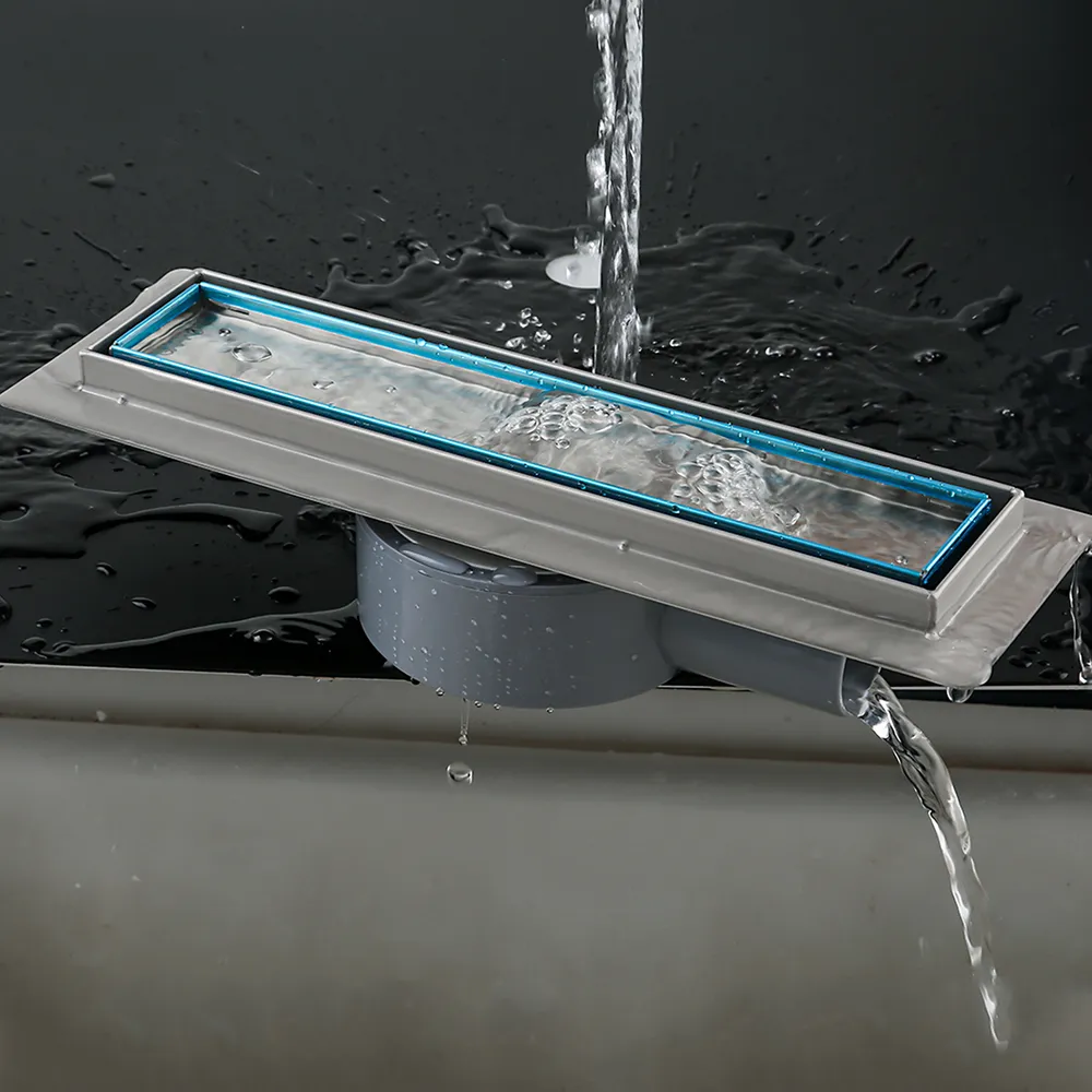 Душевой трап 30 см Gappo G83007-4 сталь