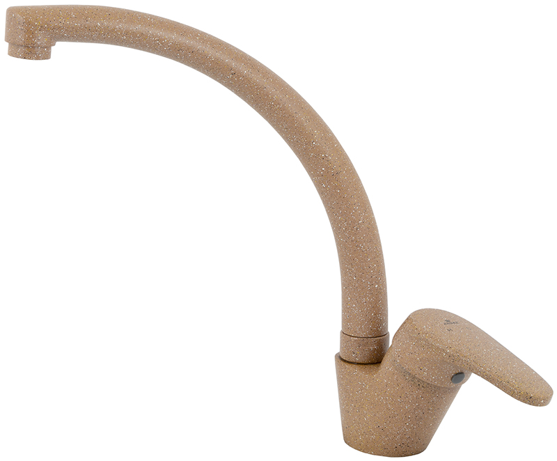 Смеситель для кухни  Kaiser County 55244-7 коричневый мрамор