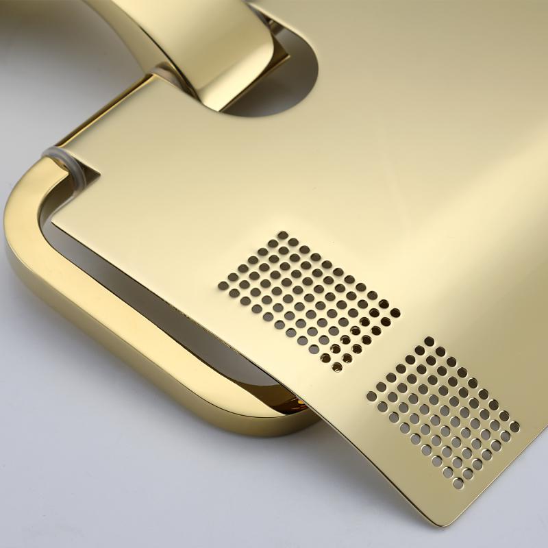 Держатель туалетной бумаги Gappo G07-3 G0703-3 золото