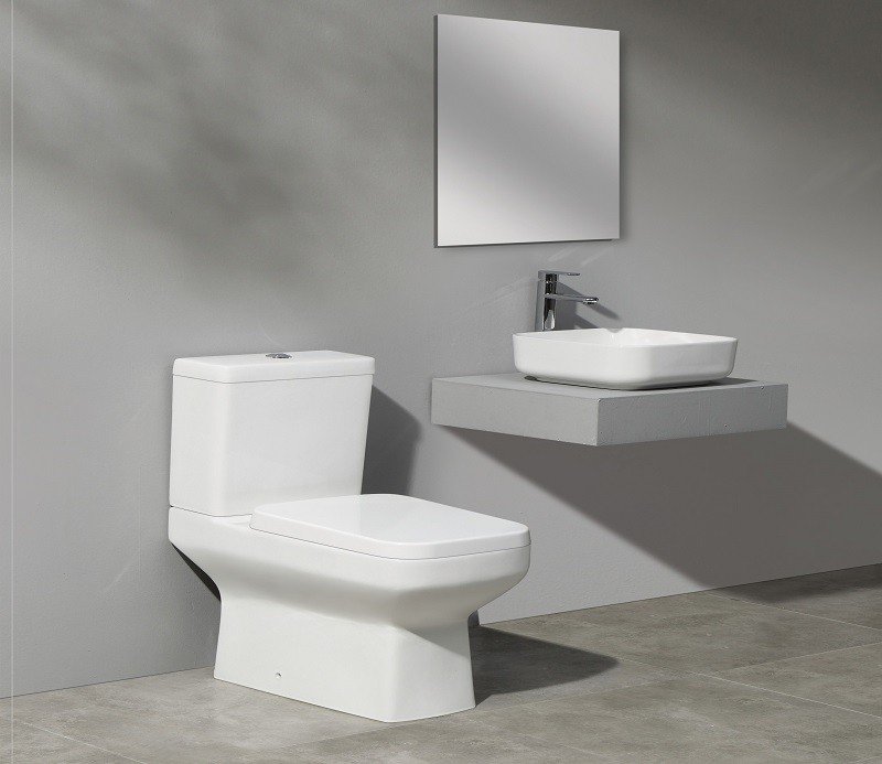 Накладная раковина CeramaLux 39 N D1303 белая