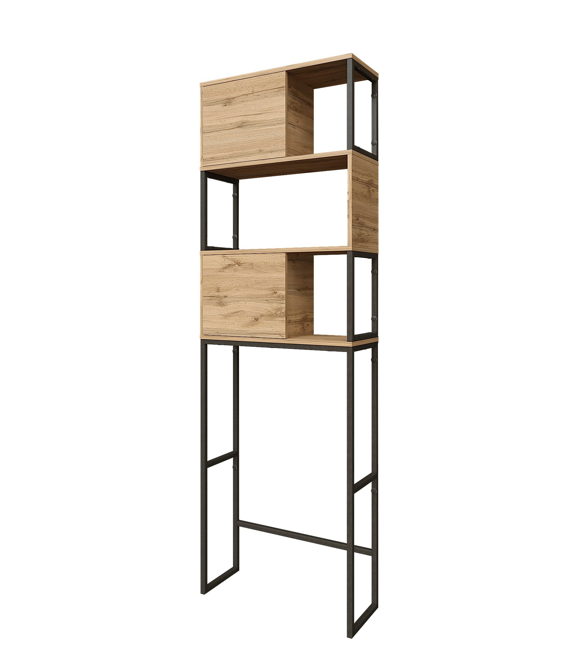 Шкаф 1Marka Grunge Loft 200*66 Дуб вотан