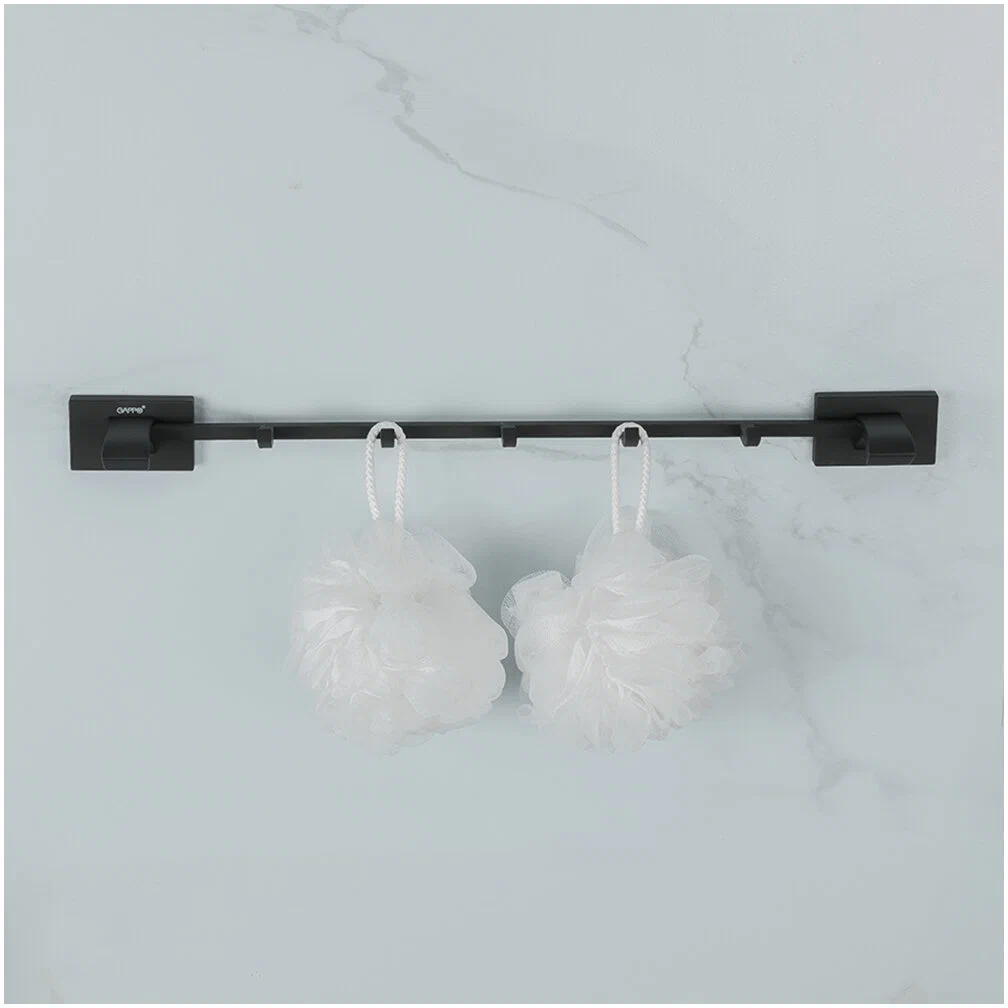 Планка с 5-ю крючками Gappo G07-6 G0716-56 черный