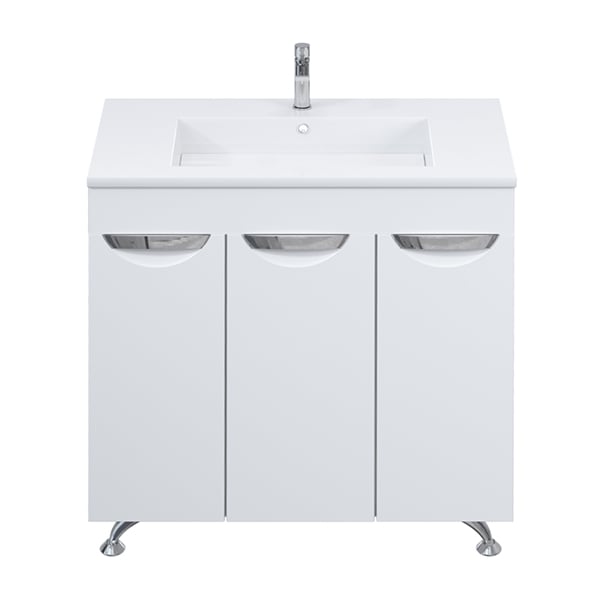 Напольная тумба Мирсант Камилла 80 Quadro (3дв.)