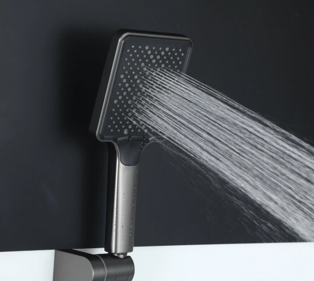 Смеситель для ванны Frap H84-9 F3284-9 оружейная сталь