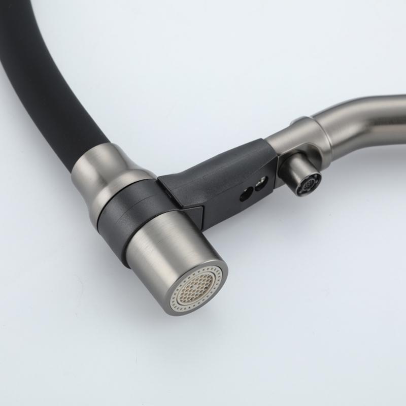 Смеситель для кухни с фильтром Frap H97 F4397-9 оружейная сталь