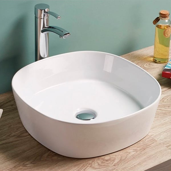 Накладная раковина Мирсант Shell-0318 на столешницу