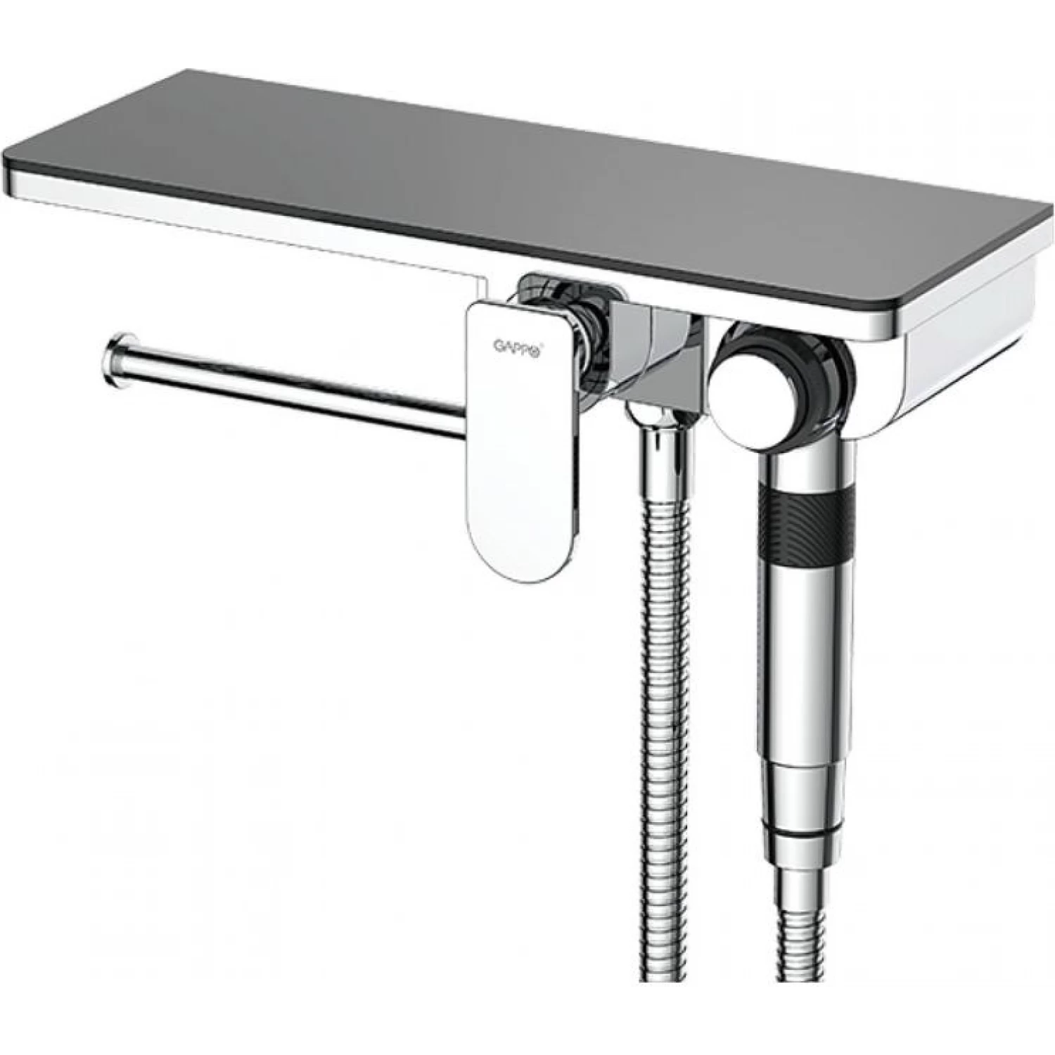 Гигиенический душ встраиваемый Gappo G7295-10 хром