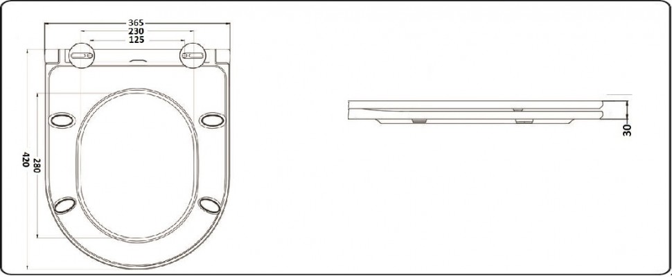 Унитаз-компакт напольный CeramaLux 1219A белый глянцевый