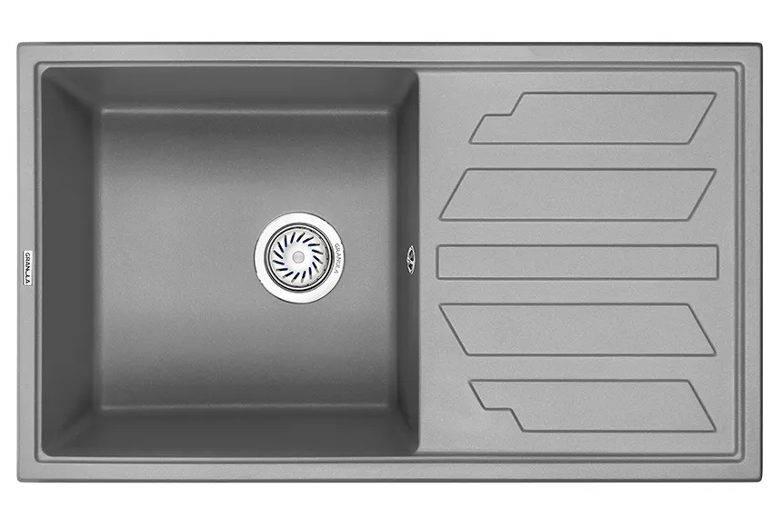Кухонная мойка Granula GR-8002 Алюминиум