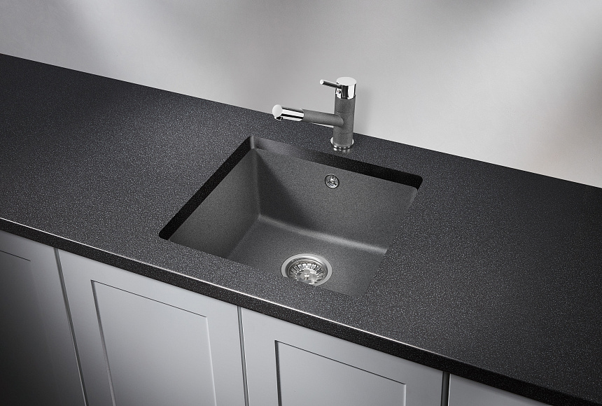 Кухонная мойка Granula GR-4451 Графит (черно-серый)