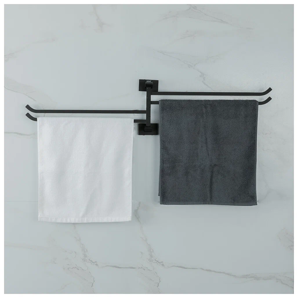 Полотенцедержатель поворотный Gappo G07-6 G0714-6 черный