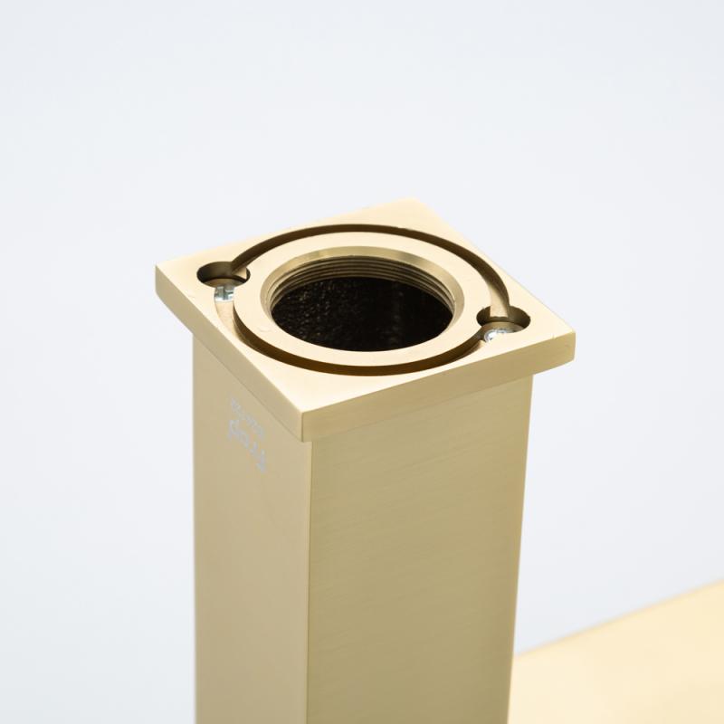 Смеситель для раковины Frap H91-3 F1091-3 золотой сатин