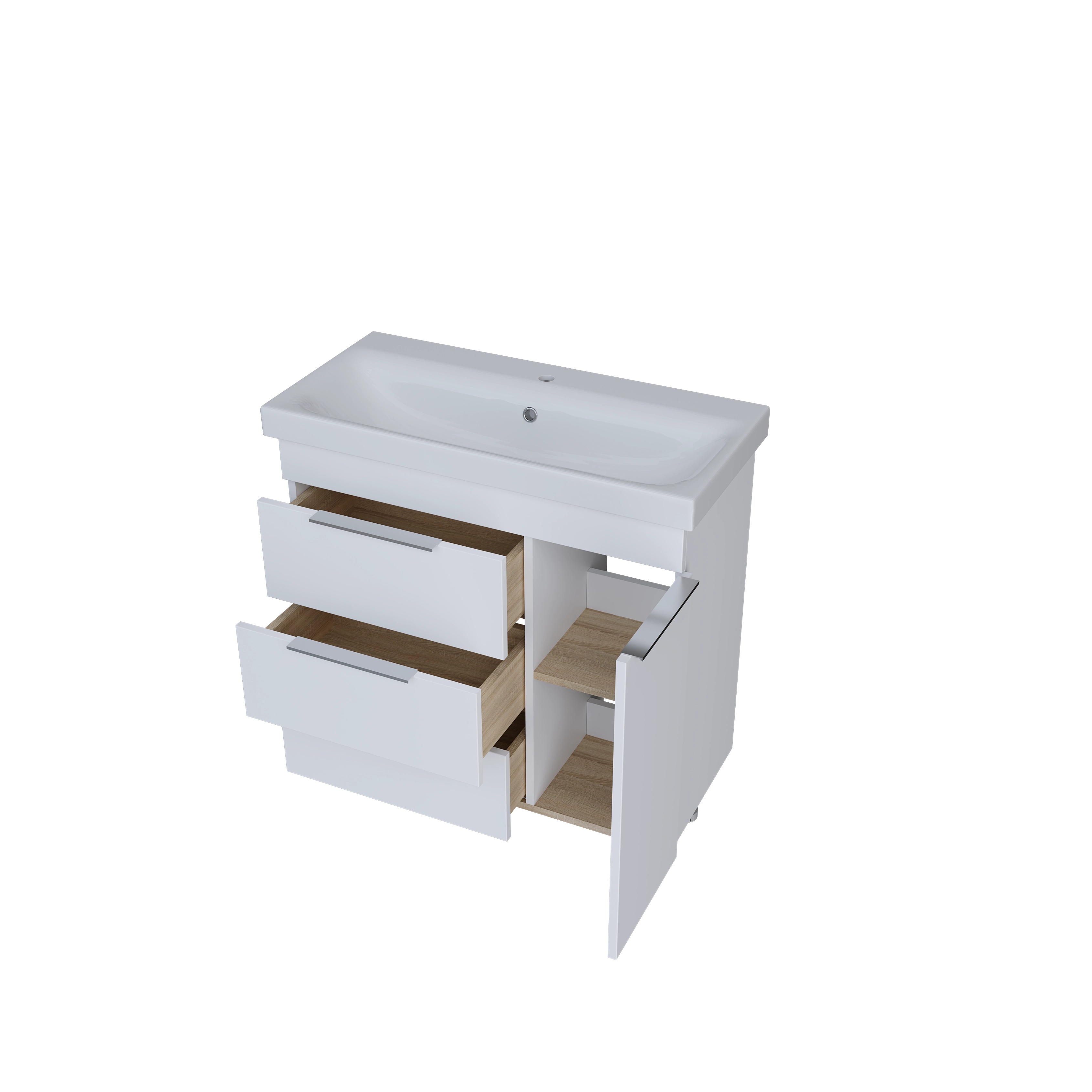 Тумба 1Marka Gaula 80Н 3я 1д White