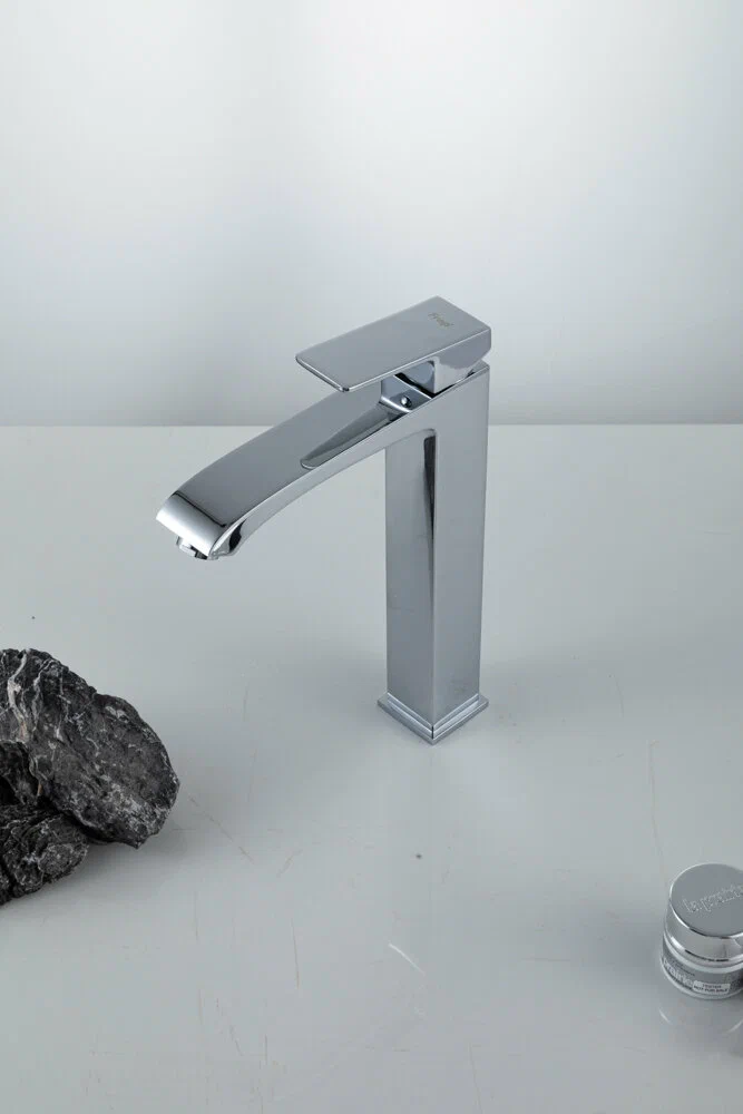 Высокий смеситель для раковины Frap H76 F1076-2 хром