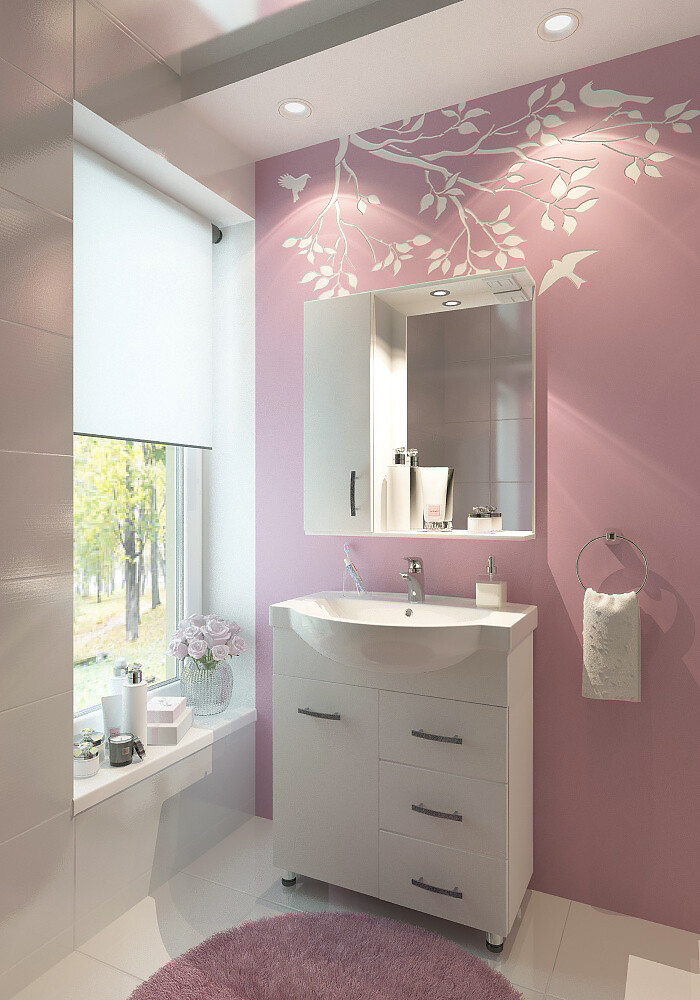 Напольная тумба EvaGold Лотос 70 3 ящ. (ум. Эрика70)