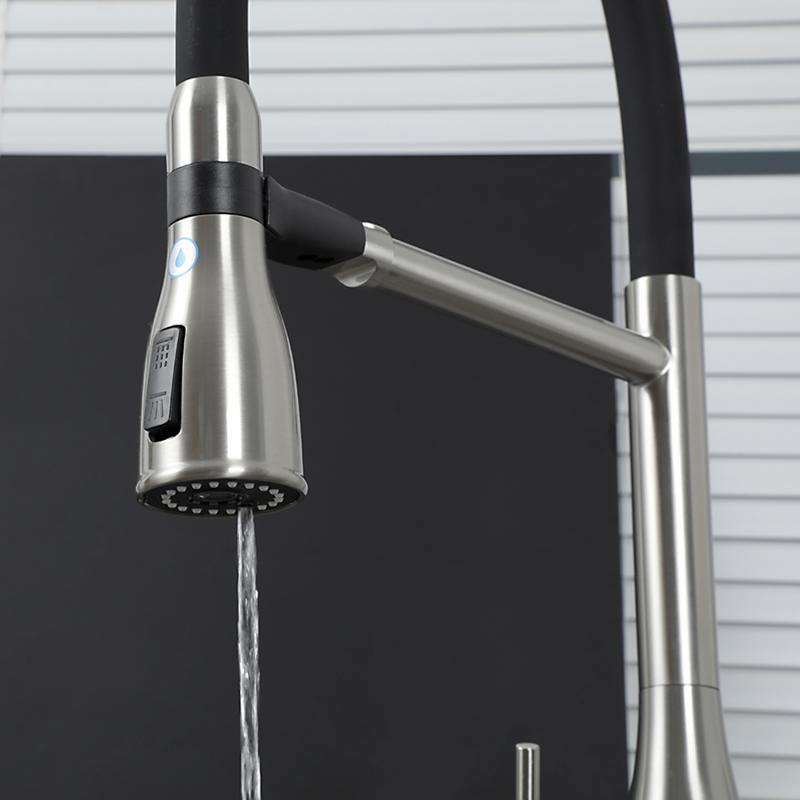 Смеситель для кухни с фильтром Gappo G4399-75 сатин