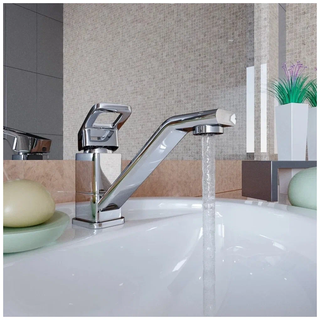 Смеситель для раковины Elghansa Mondschein New 1630233 хром