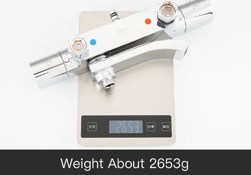 Душевая система с термостатом Gappo G07 G2407-40