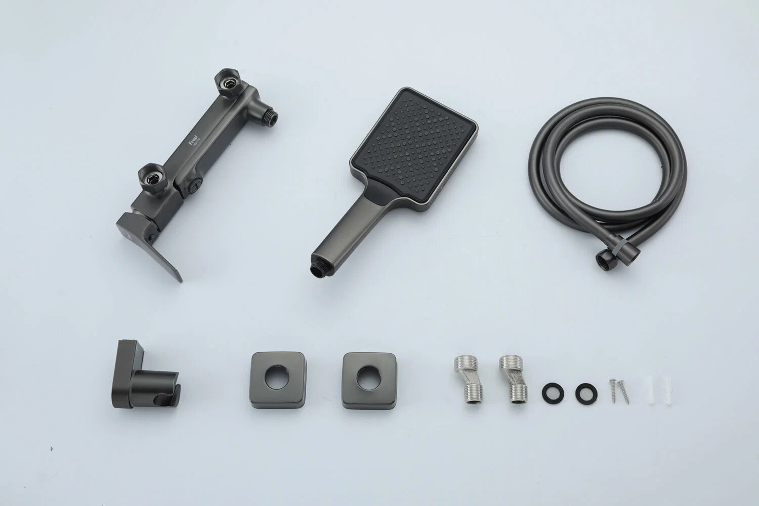 Смеситель для ванны Frap H84-9 F3284-9 оружейная сталь