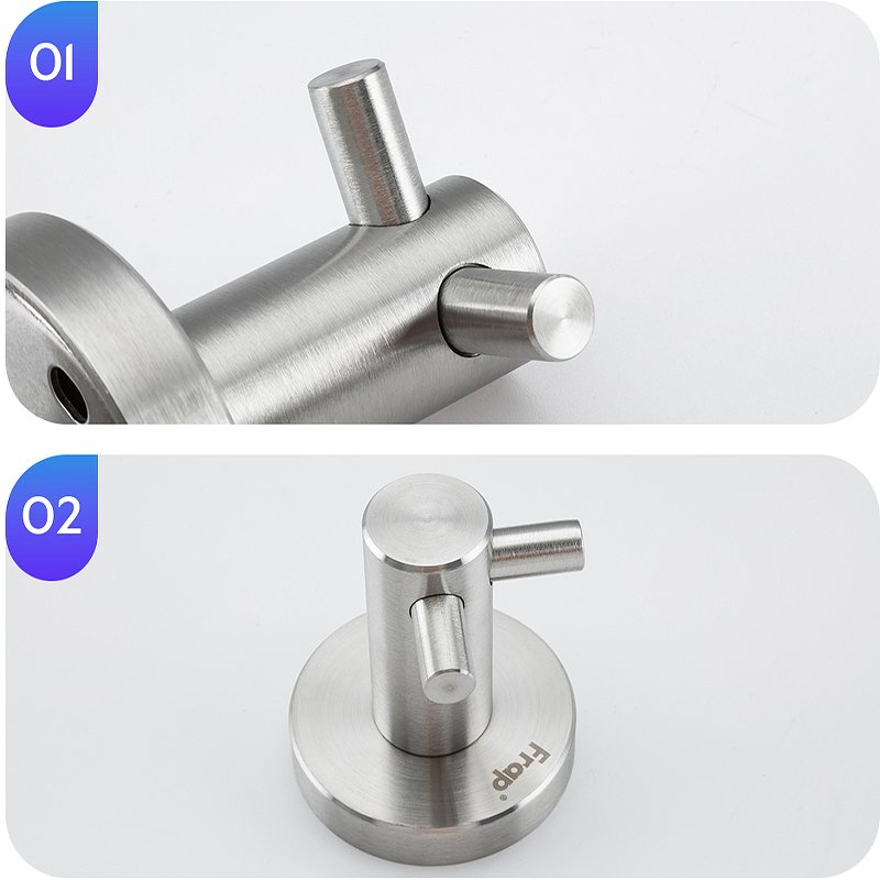 Крючок двойной Frap 301 F30105-2 Сатин