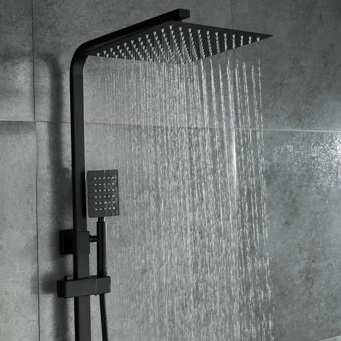 Душевая система Frap H802-6 F24802-16 черный