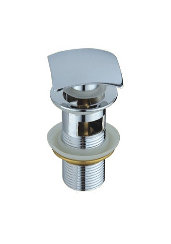 Донный клапан для раковины CeramaLux RD005 с переливом хром
