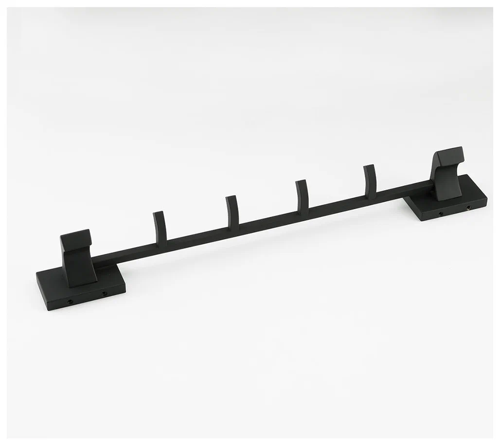 Планка с 4-мя крючками Gappo G07-6 G0716-46 черный