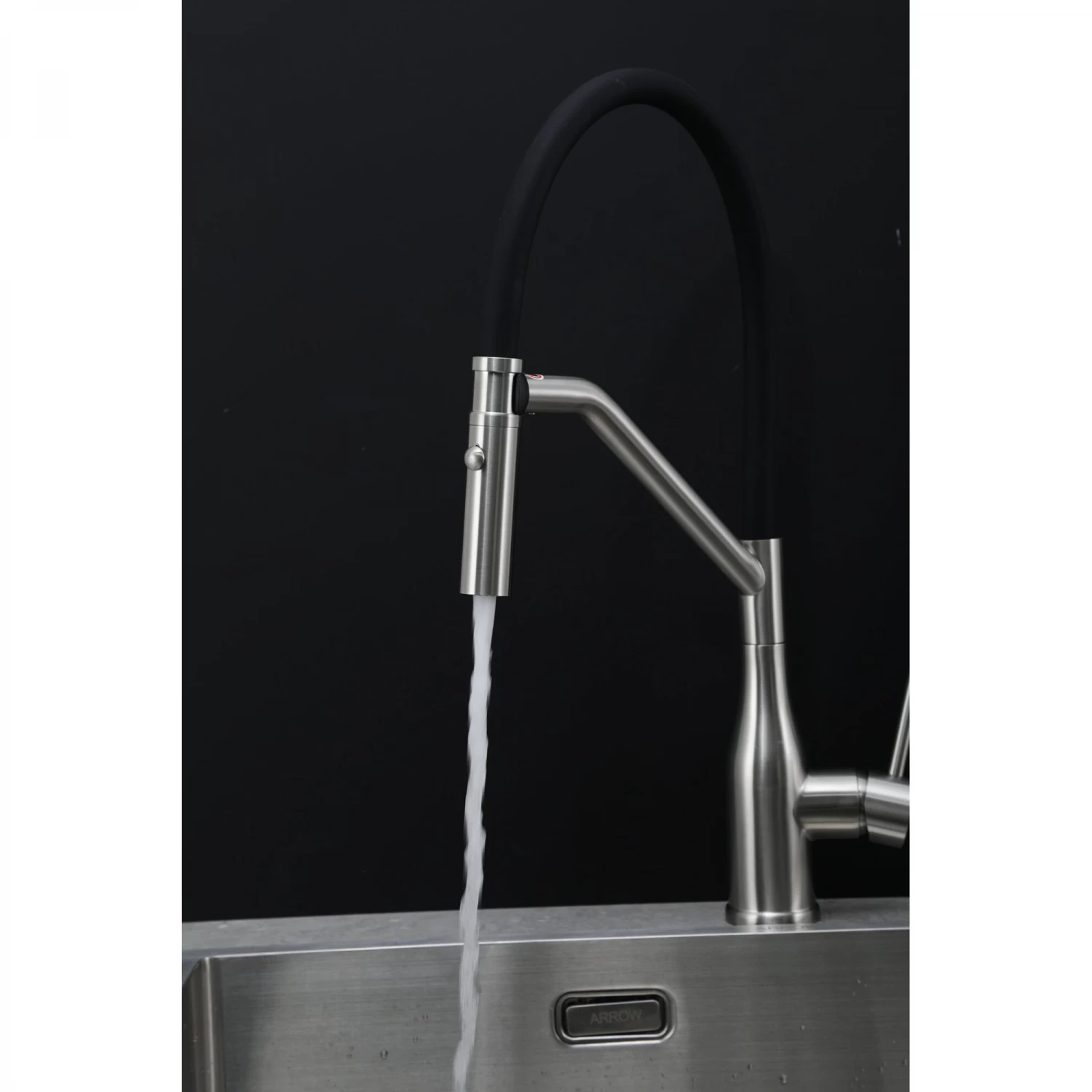 Смеситель для кухни Gappo G4098-15 сатин