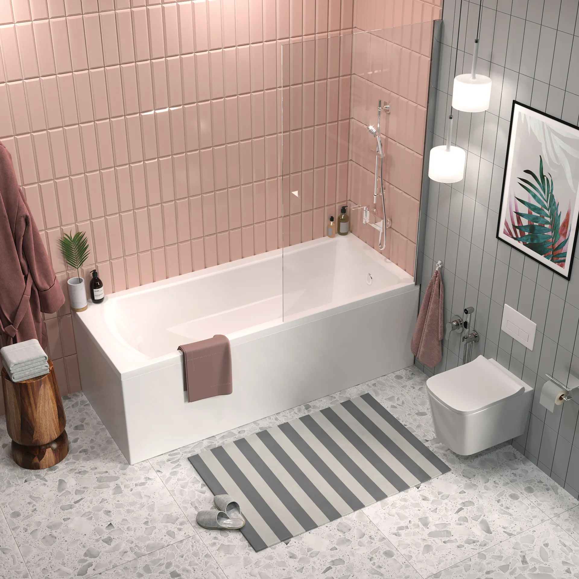 Акриловая ванна Marka One Prime 150*75