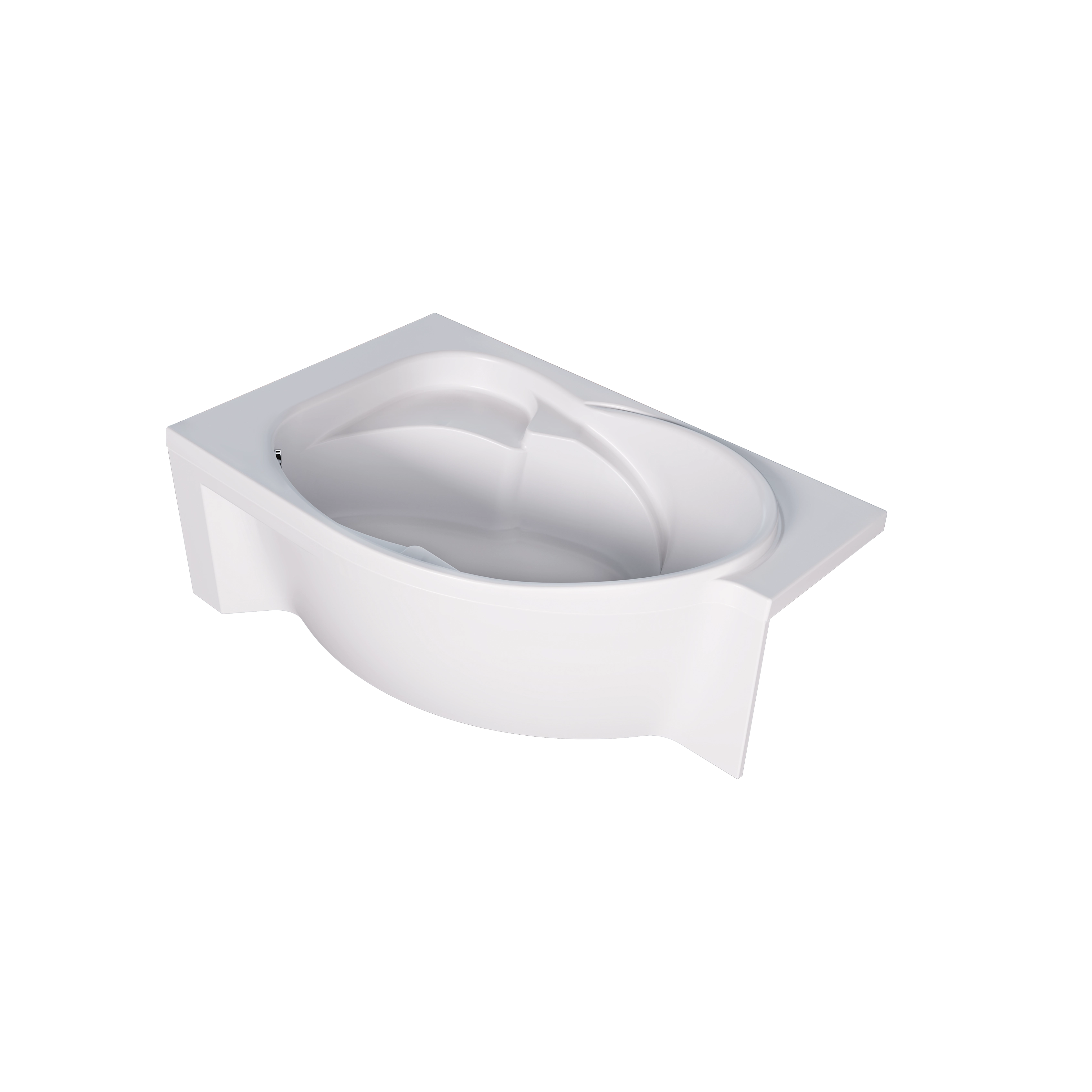 Акриловая ванна Marka One Ergonomika 158-175*110 L левая