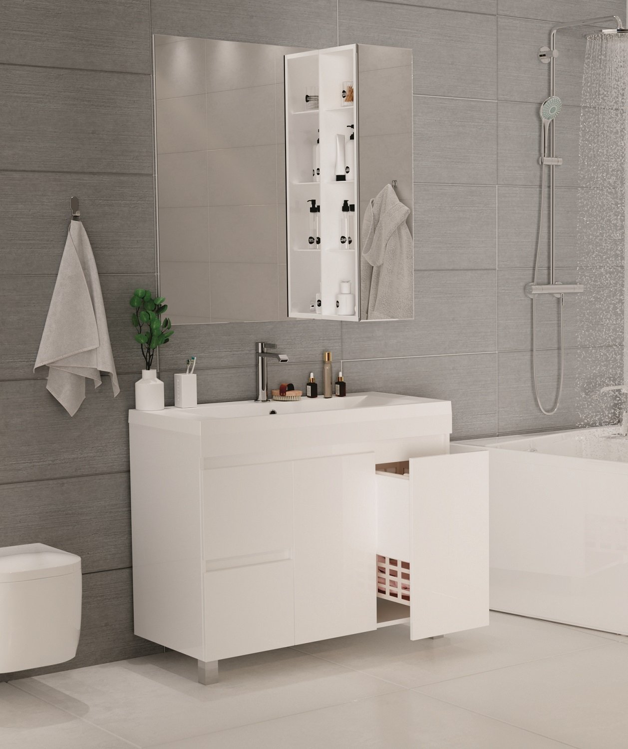 Зеркало 1Marka Cube 60