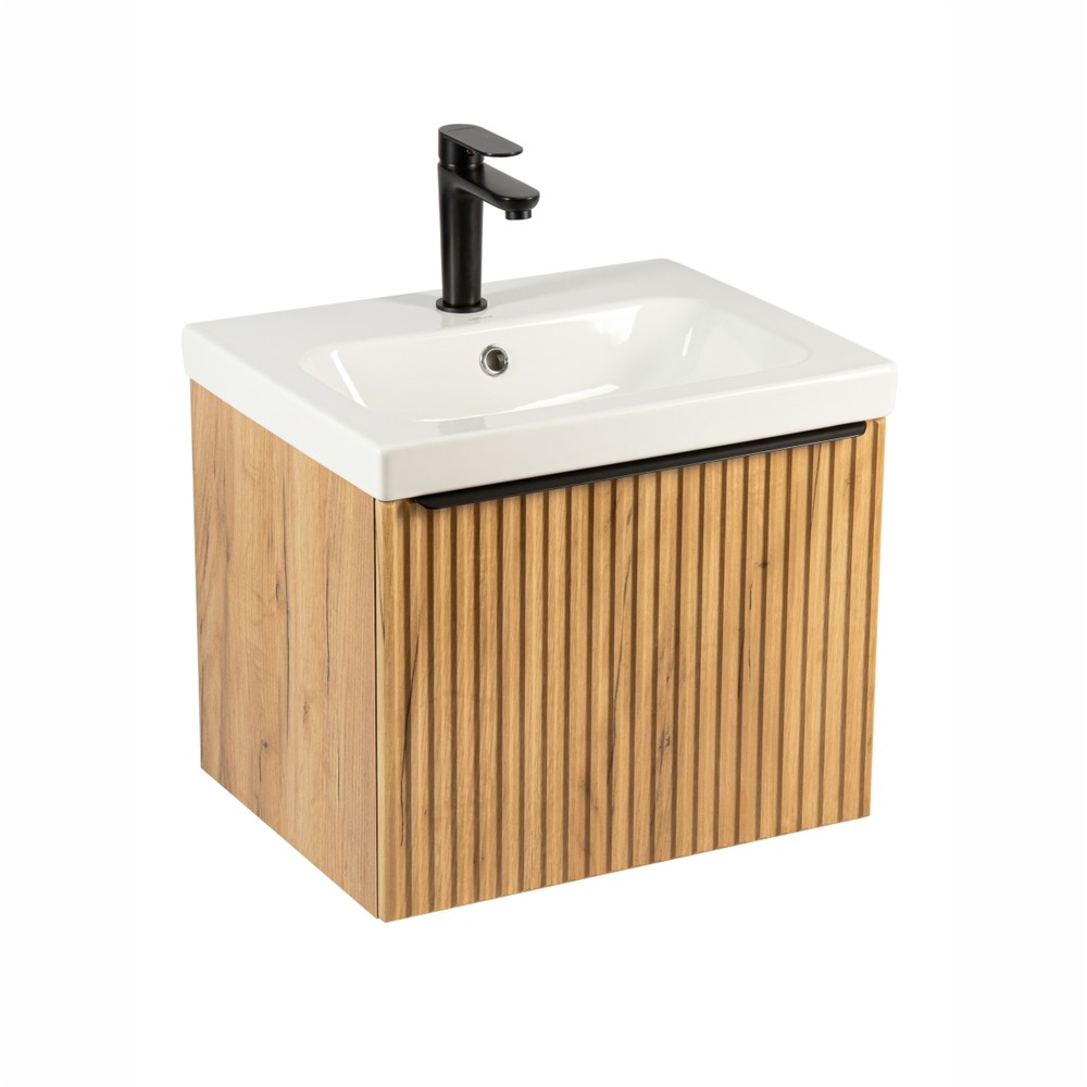 Подвесная тумба EvaGold Tai 50 дуб вотан (ум. Фостер 500, Fest 50, Como 50)