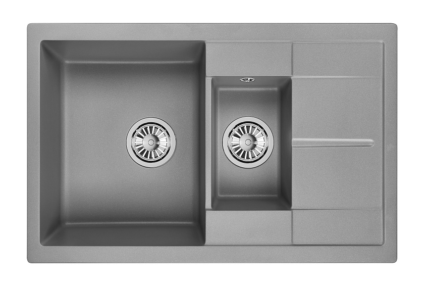 Кухонная мойка Granula GR-7802 Алюминиум