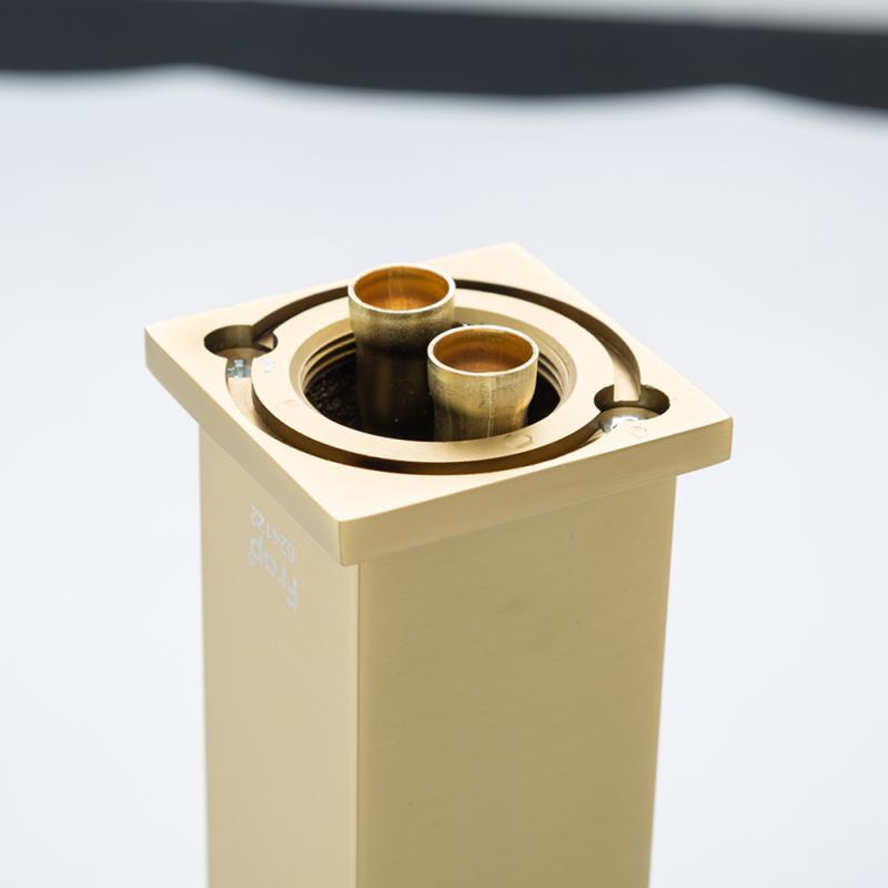 Высокий смеситель для раковины Frap H91-3 F1091-23 золотой сатин