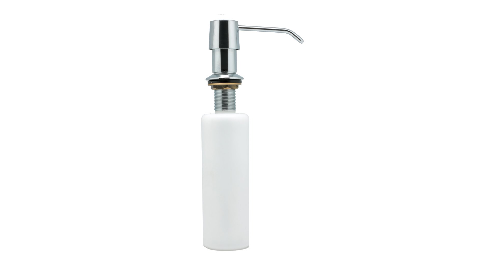 Дозатор для жидкого мыла врезной (металическая помпа) Fixsen Hotel FX-31012D 350 мл