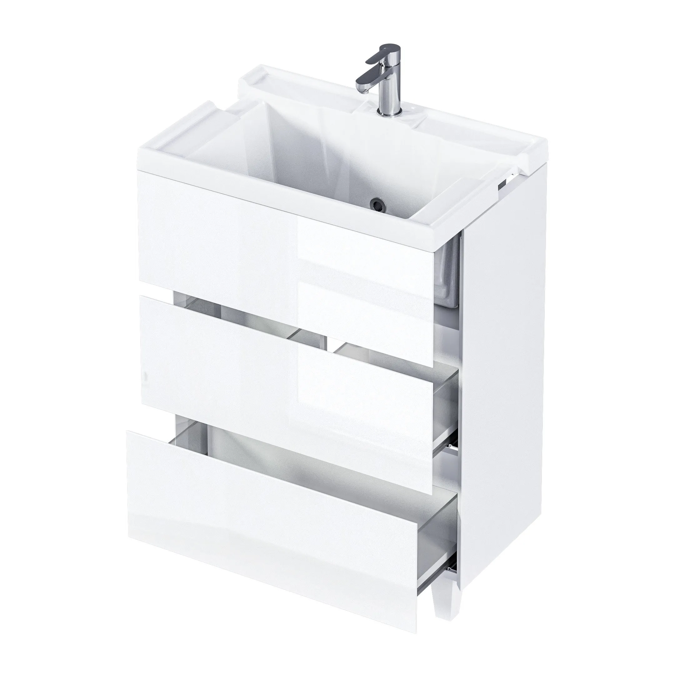 Тумба с раковиной Bumble 60Н 2я