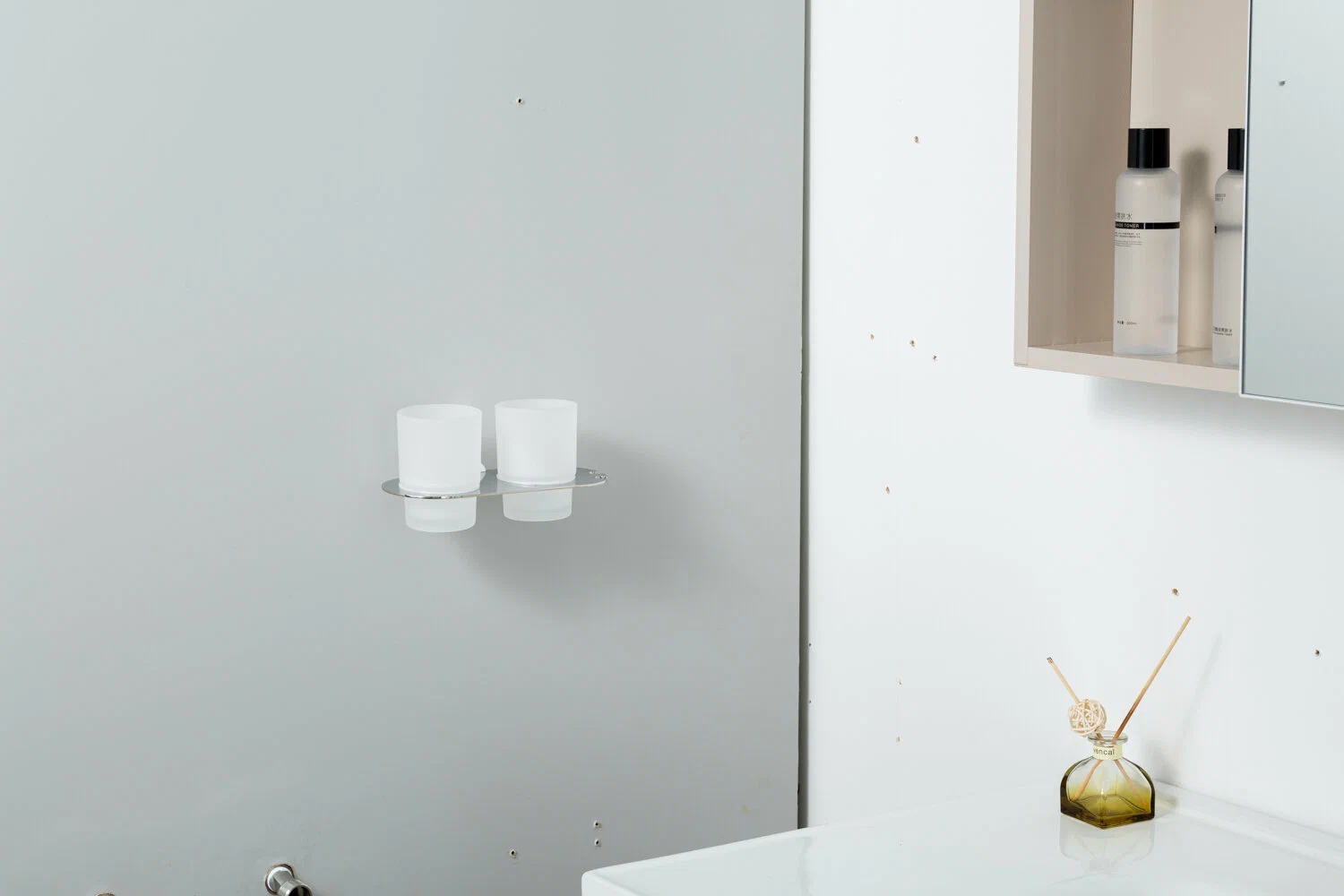 Стаканы для ванны Gappo G309-8 G30908-8 белый-хром